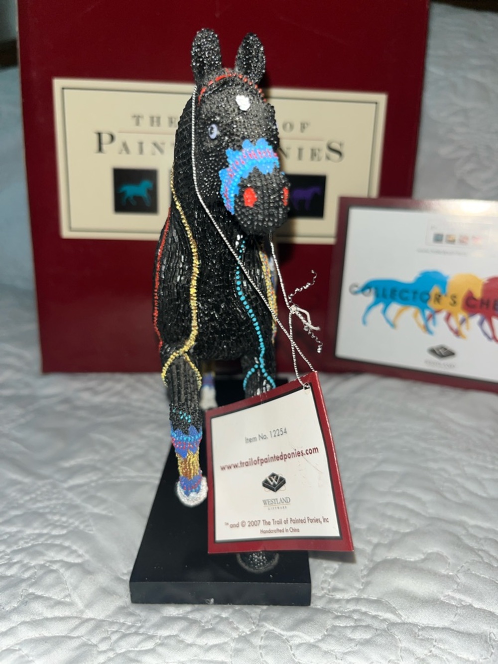 Navajo Black Beauty-The Trail of Painted Ponies - Picture 5 of 6